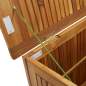 Preview:  Garten-Aufbewahrungsbox 60x50x58 cm Massivholz Akazie