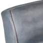 Preview: Sessel 60x75x90 cm Grau Echtes Ziegenleder
