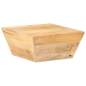 Preview:  Couchtisch V-Form 66x66x30 cm Mango Massivholz