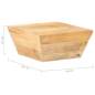 Preview:  Couchtisch V-Form 66x66x30 cm Mango Massivholz