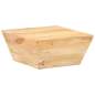Preview:  Couchtisch V-Form 66x66x30 cm Mango Massivholz