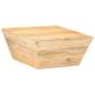 Preview:  Couchtisch V-Form 66x66x30 cm Mango Massivholz