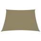 Preview:  Sonnensegel Oxford-Gewebe Trapezform 3/4x3 m Beige