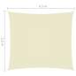 Preview:  Sonnensegel Oxford-Gewebe Rechteckig 3,5x4,5 m Creme