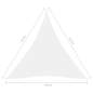 Preview:  Sonnensegel Oxford-Gewebe Dreieckig 3,6x3,6x3,6 m Weiß