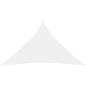 Preview:  Sonnensegel Oxford-Gewebe Dreieckig 4x4x4 m Weiß