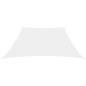 Preview:  Sonnensegel Oxford-Gewebe Trapezförmig 2/4x3 m Weiß