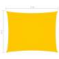 Preview:  Sonnensegel Oxford-Gewebe Rechteckig 2x3 m Gelb