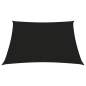 Preview: Sonnensegel Oxford Gewebe Quadratisch 3,6x3,6 m Schwarz