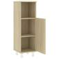 Preview:  Badezimmerschrank Sonoma-Eiche 30x30x95 cm Holzwerkstoff