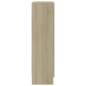Preview:  Vitrinenschrank Sonoma-Eiche 82,5x30,5x115 cm Holzwerkstoff