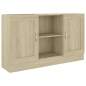 Preview:  Sideboard Sonoma-Eiche 120x30,5x70 cm Holzwerkstoff