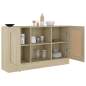 Preview:  Sideboard Sonoma-Eiche 120x30,5x70 cm Holzwerkstoff