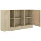 Preview:  Sideboard Sonoma-Eiche 120x30,5x70 cm Holzwerkstoff