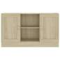 Preview:  Sideboard Sonoma-Eiche 120x30,5x70 cm Holzwerkstoff