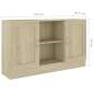 Preview:  Sideboard Sonoma-Eiche 120x30,5x70 cm Holzwerkstoff