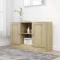 Preview:  Sideboard Sonoma-Eiche 120x30,5x70 cm Holzwerkstoff