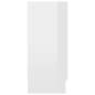 Preview:  Vitrinenschrank Hochglanz-Weiß 120x30,5x70 cm Holzwerkstoff