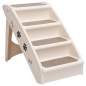 Preview:  Hundetreppe Klappbar Creme 62x40x49,5 cm 