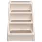 Preview:  Hundetreppe Klappbar Creme 62x40x49,5 cm 