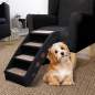 Preview:  Hundetreppe Klappbar Schwarz 62x40x49,5 cm 