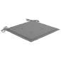 Preview:  Gartenstuhl-Kissen 6 Stk. Grau 40x40x3 cm Oxford-Gewebe