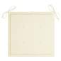 Preview:  Gartenstuhl-Kissen 6 Stk. Creme 40x40x3 cm Oxford-Gewebe