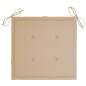 Preview:  Gartenstuhl-Kissen 6 Stk. Beige 40x40x3 cm Oxford-Gewebe