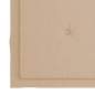 Preview:  Gartenstuhl-Kissen 6 Stk. Beige 40x40x3 cm Oxford-Gewebe