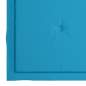 Preview:  Gartenstuhl-Kissen 2 Stk. Blau 40x40x3 cm Oxford-Gewebe