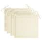 Preview:  Gartenstuhl-Kissen 4 Stk. Beige 50x50x3 cm Oxford-Gewebe