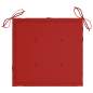 Preview:  Gartenstuhl-Kissen 4 Stk. Rot 50x50x3 cm Oxford-Gewebe