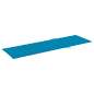 Preview:  Sonnenliegen-Auflage Blau 200x60x3 cm Oxford-Gewebe