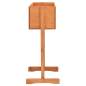 Preview:  Garten-Spalier mit Blumenkasten Orange 45x30x74 cm Tannenholz 