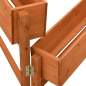 Preview:  Pflanzkübel Klappbar Orange 60x14x75 cm Massivholz Tanne   