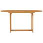 Preview:  Gartentisch 150x90x75 cm Teak Massivholz