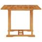 Preview:  Gartentisch 150x90x75 cm Teak Massivholz