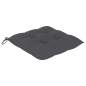 Preview:  Stuhlkissen 2 Stk. Anthrazit 50x50x7 cm Oxford-Gewebe
