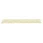 Preview:  Gartenbank-Auflage Cremeweiß 200x50x7 cm Oxford-Gewebe