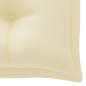 Preview:  Gartenbank-Auflage Cremeweiß 200x50x7 cm Oxford-Gewebe