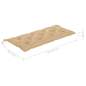 Preview:  Gartenbank-Auflagen 2 Stk. Beige 120x50x7 cm Oxford-Gewebe