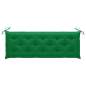 Preview:  Gartenbank-Auflage Grün 150x(50+50)x7 cm Oxford-Gewebe