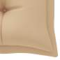 Preview:  Gartenbank-Auflage Beige 180x(50+50)x7 cm Oxford-Gewebe