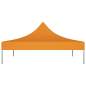 Preview:  Partyzelt-Dach 3x3 m Orange 270 g/m²