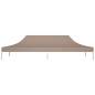 Preview:  Partyzelt-Dach 6x3 m Taupe 270 g/m²