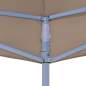 Preview:  Partyzelt-Dach 6x3 m Taupe 270 g/m²