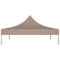 Preview:  Partyzelt-Dach 2x2 m Taupe 270 g/m² 