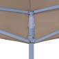 Preview:  Partyzelt-Dach 2x2 m Taupe 270 g/m² 