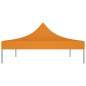 Preview:  Partyzelt-Dach 4x3 m Orange 270 g/m²