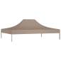 Preview:  Partyzelt-Dach 4x3 m Taupe 270 g/m²